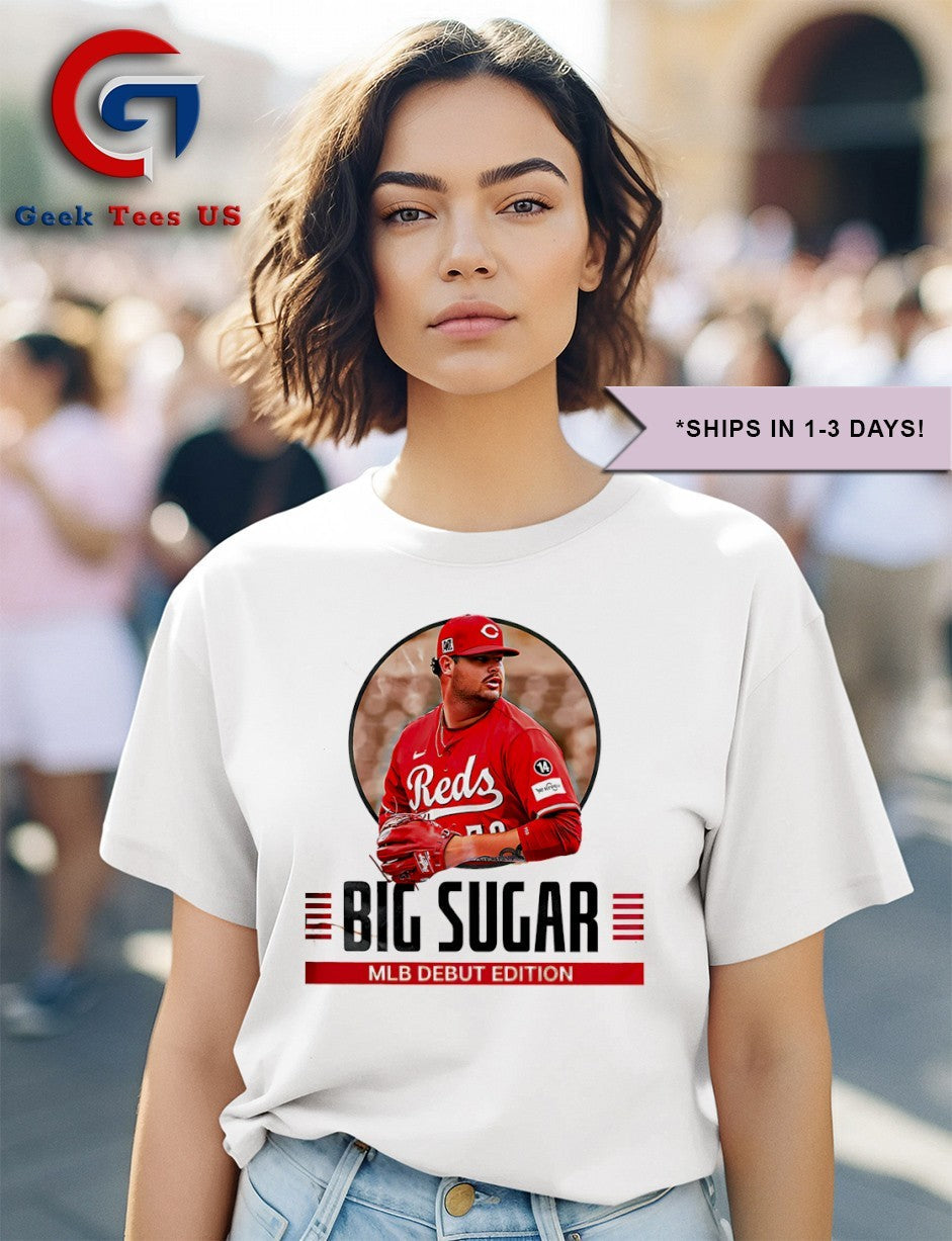 Welcome to The Show Zach Maxwell Big Sugar Cincinnati Reds baseball shirt