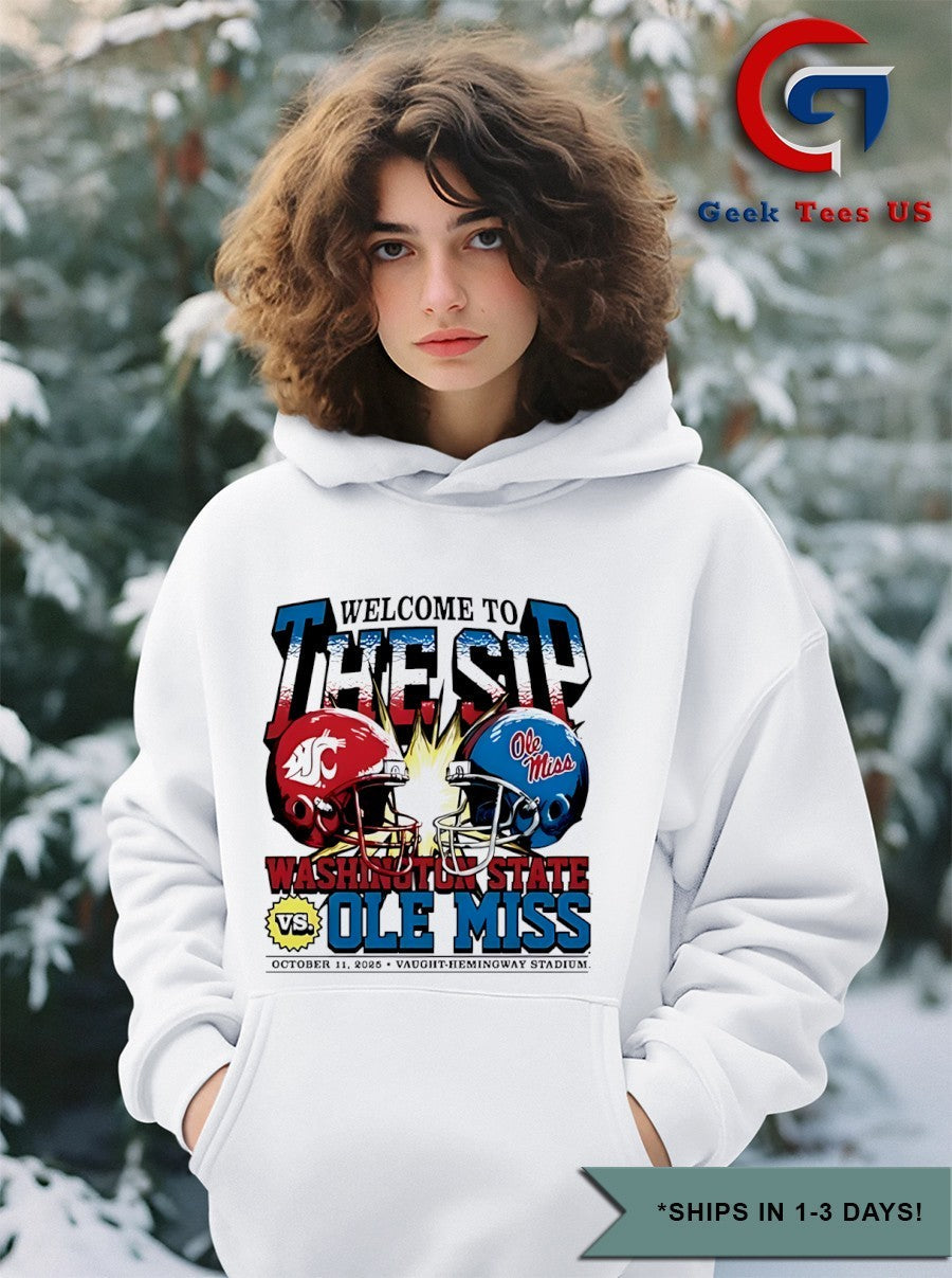 Welcome to the Sip Washington State vs Ole Miss Game Day 2025 shirt