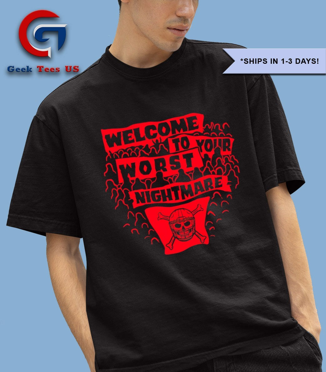 Welcome to your worst nightmare Nebraska Cornhuskers football shirt