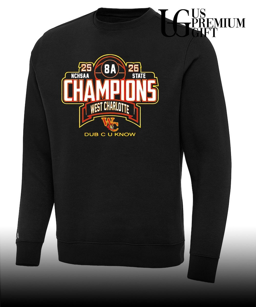West Charlotte 8A NCHSAA State Champions 2026 shirt