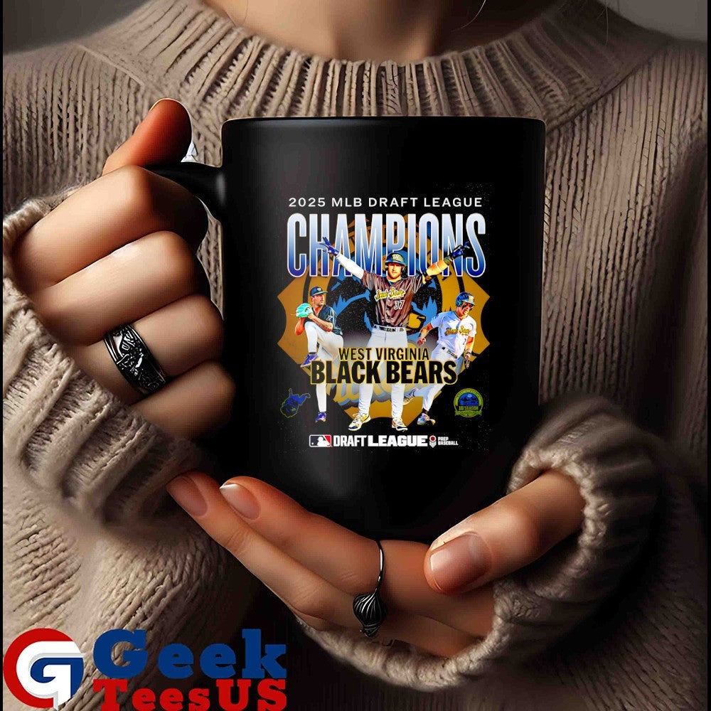 West Virginia Black Bears 2025 MLB Draft League Champions poster shirt