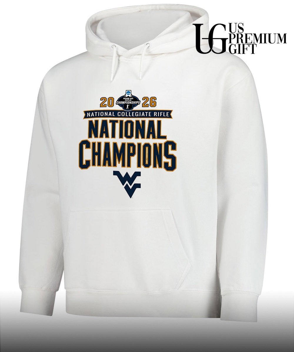 West Virginia Mountaineers 2026 NCAA Rifle National Champions shirt