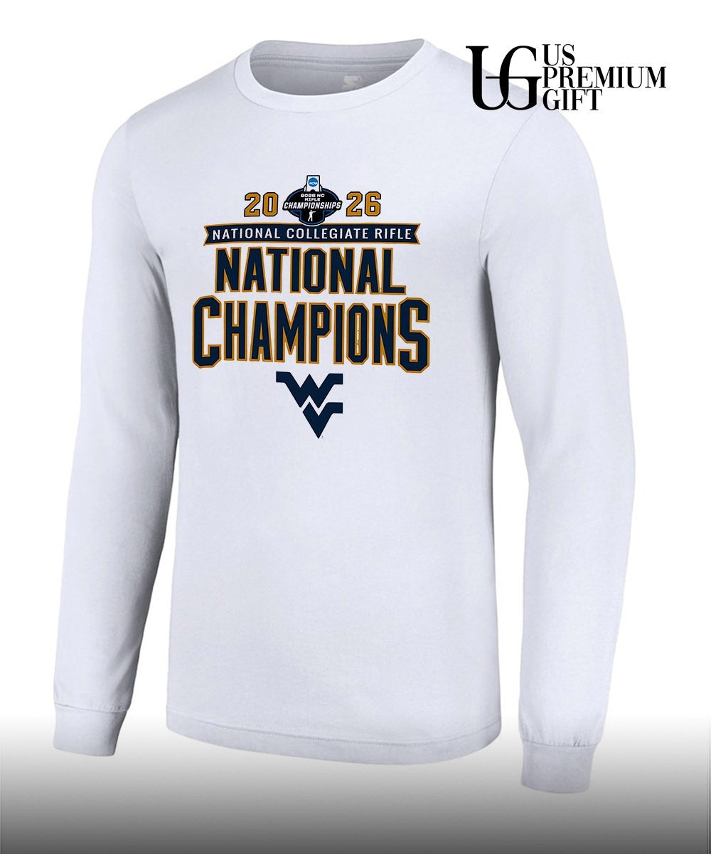 West Virginia Mountaineers 2026 NCAA Rifle National Champions shirt
