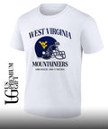 West Virginia Mountaineers Earn Success Earn It Together helmet shirt