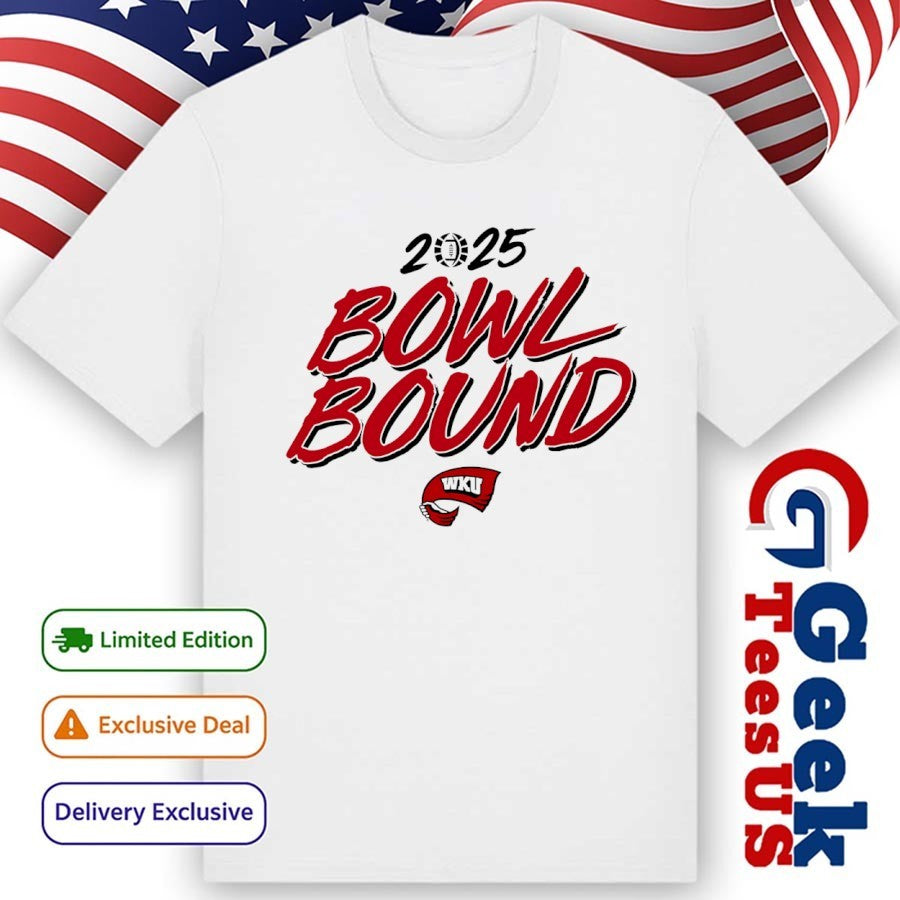Western Kentucky Hilltoppers football Bowl Bound 2025 shirt