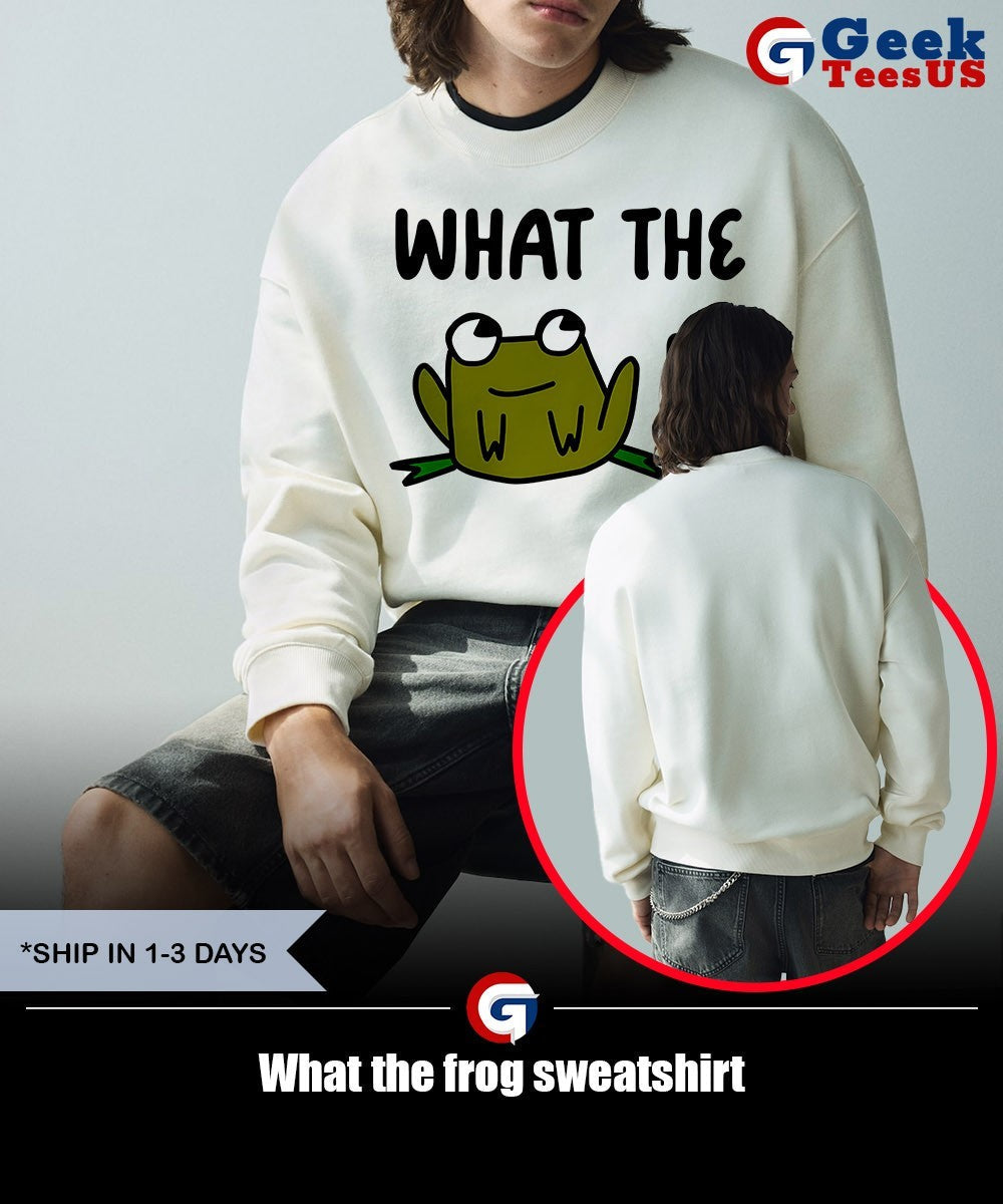 What the frog shirt