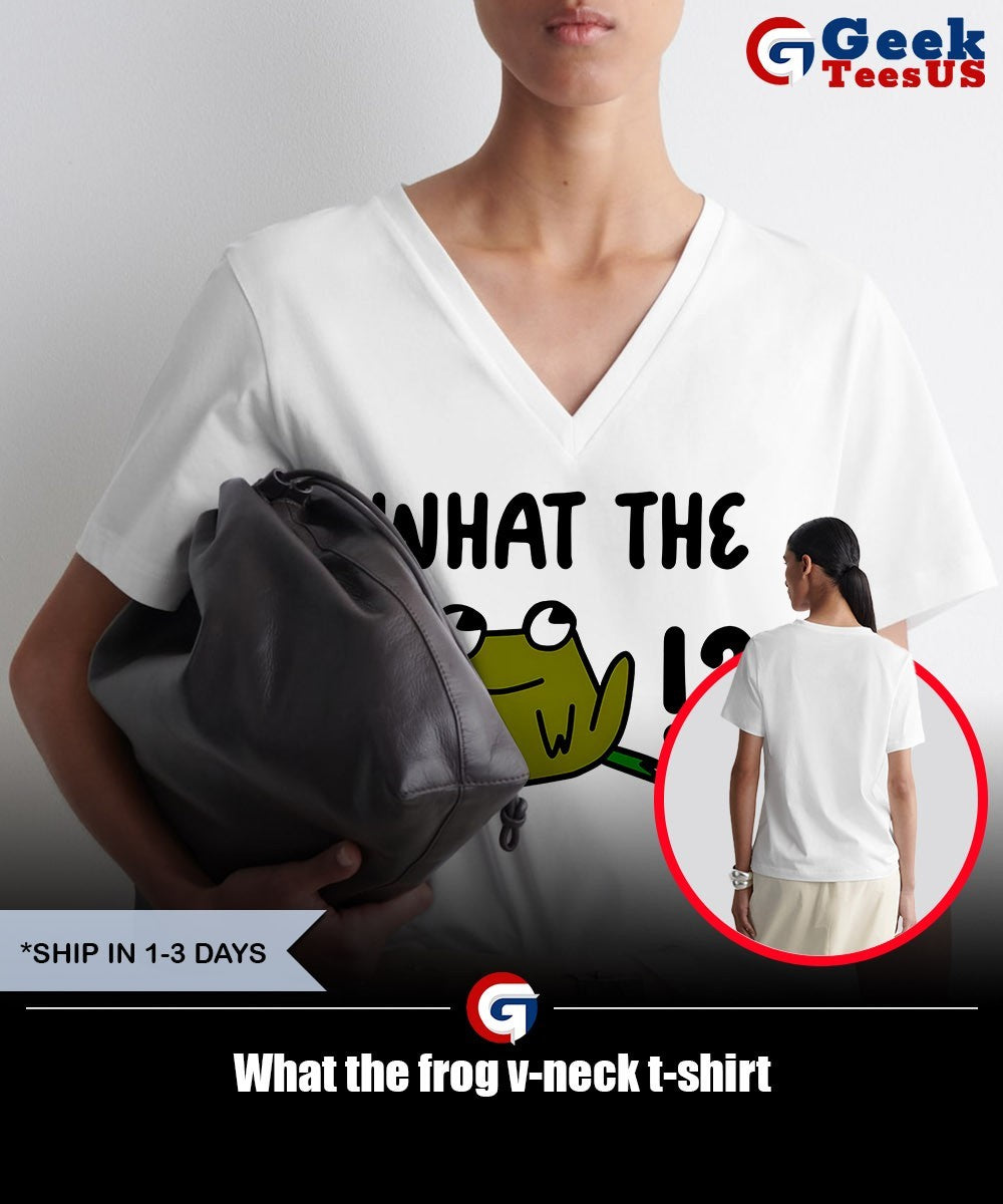 What the frog shirt