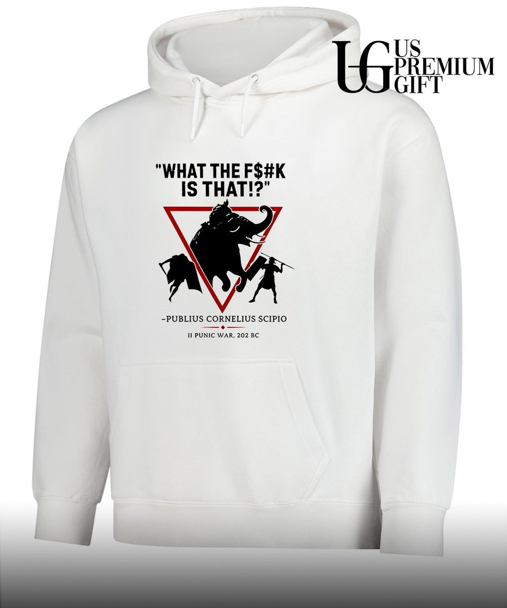 What the fuck is that Publius Cornelius Scipio II Punic War 202 shirt
