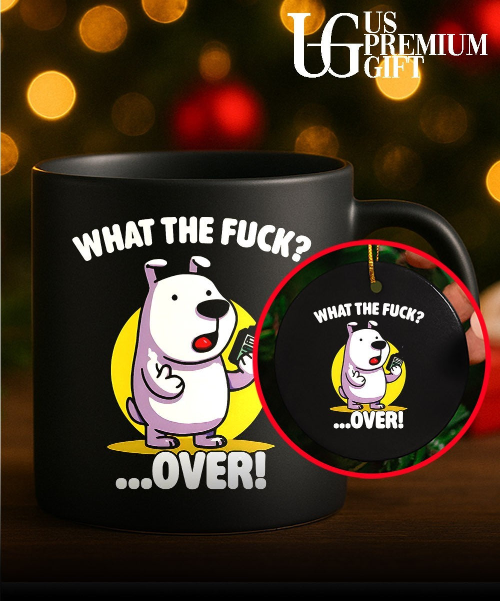 What the fuck over funny dog shirt