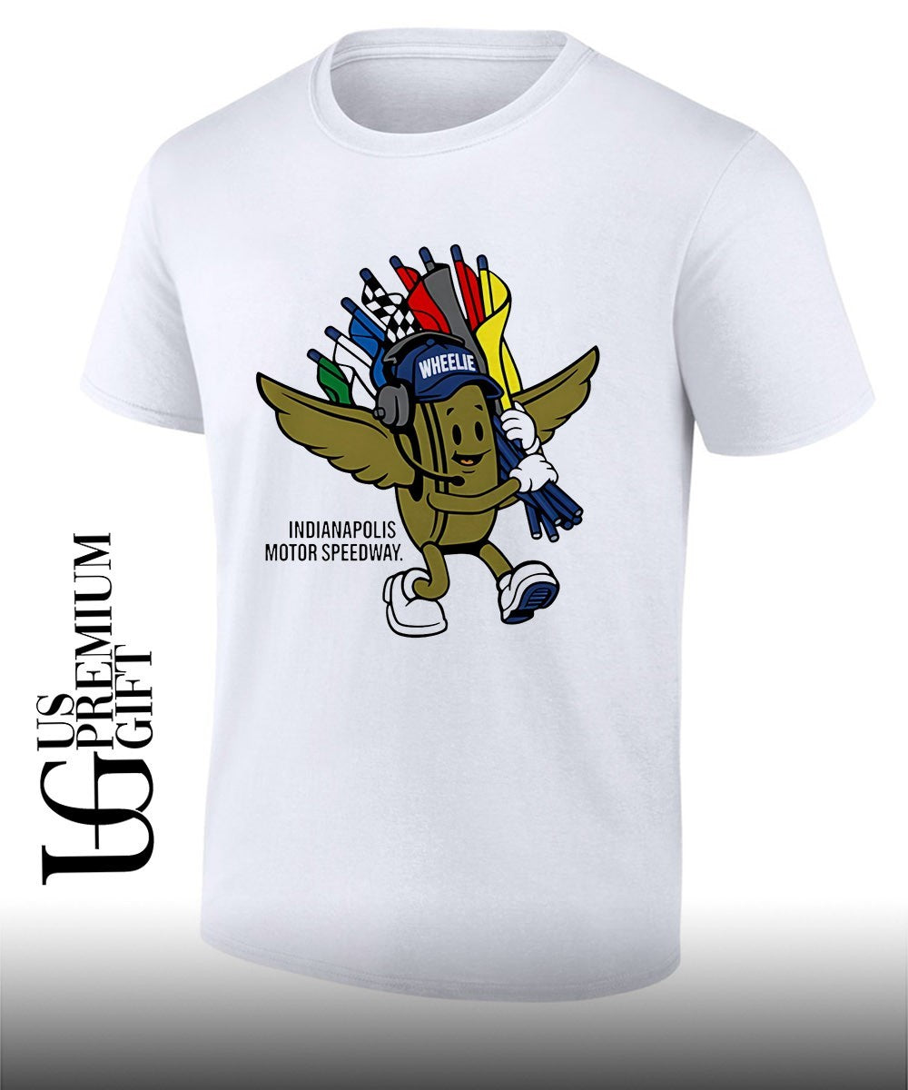 Wheelie Sticker United State of Indianapolis Motor Speedway shirt