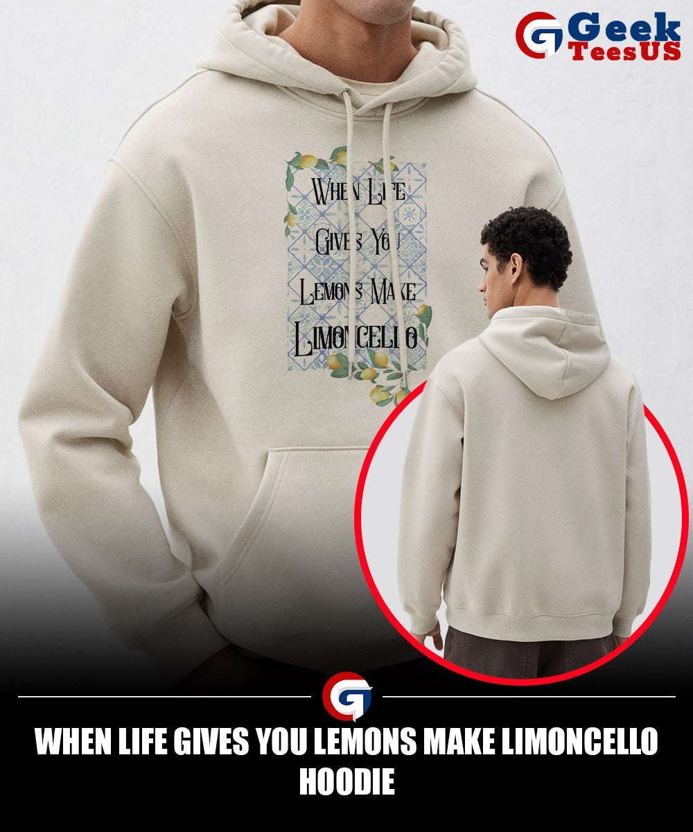When life gives you lemons make limoncello shirt