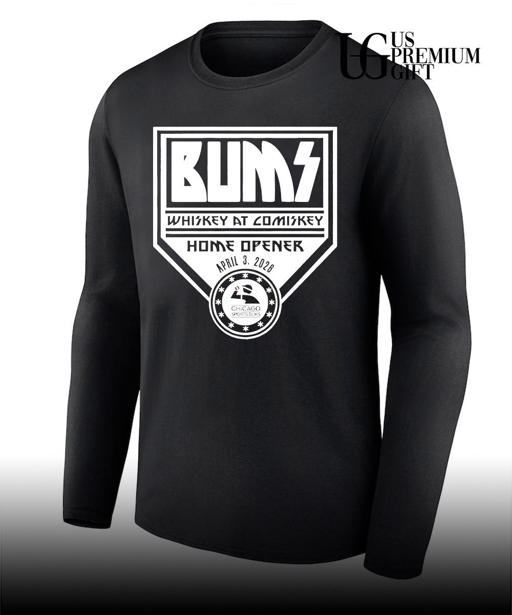 Whiskey at Comiskey Tailgate Bums Home Opener 2026 shirt