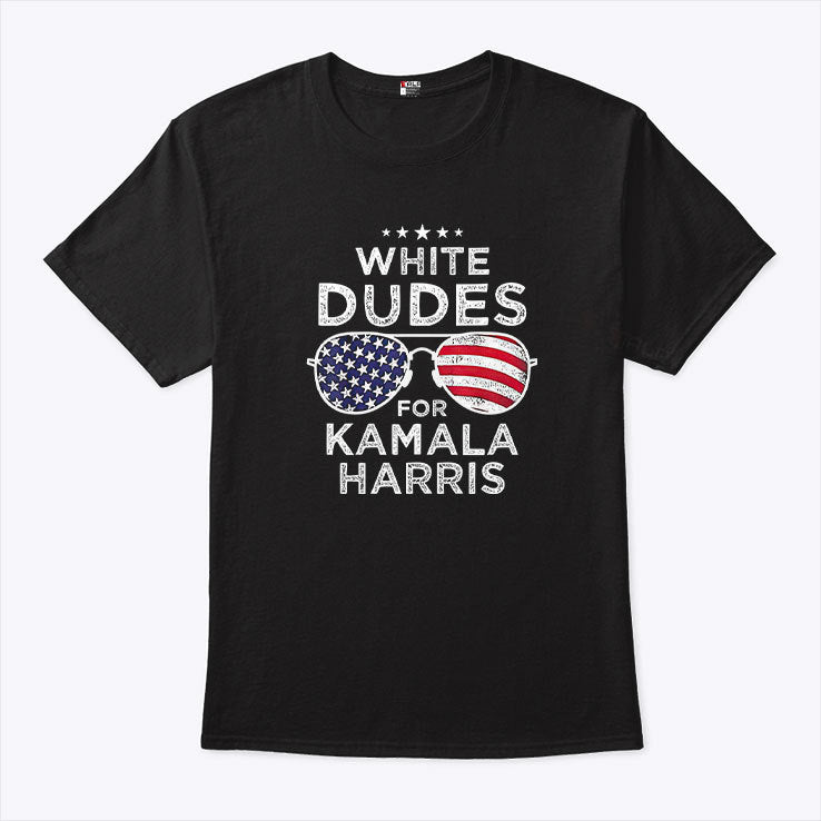 White Dudes For Kamala Harris Shirt