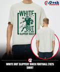 White out Slippery Rock football 2025 shirt