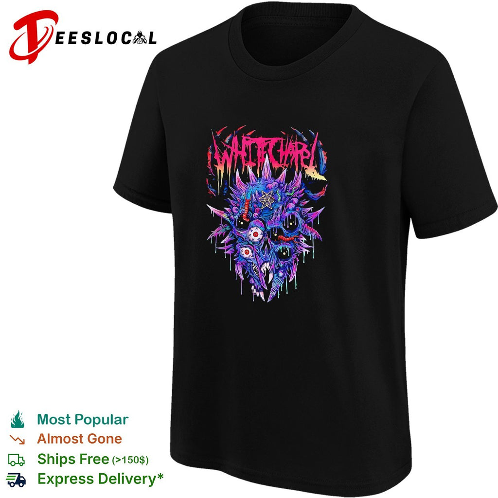 Whitechapel band monster creature shirt