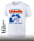 Why connect on Linkedin when you can connect over a link dinner shirt