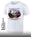 Why do you want to work here well I’ve always been passionate about affording food shirt