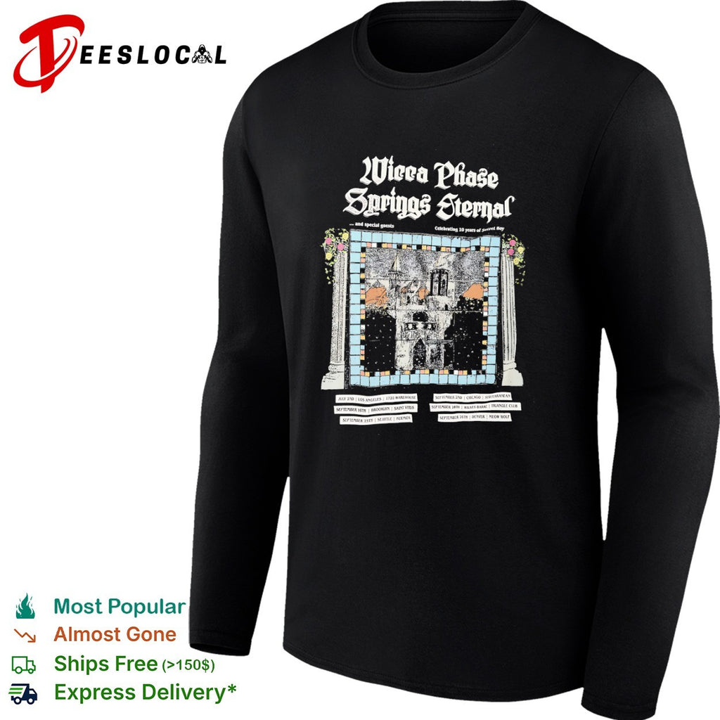 Wicca Phase Springs Eternal Celebrating 10 Years of Secret Boy Tour shirt