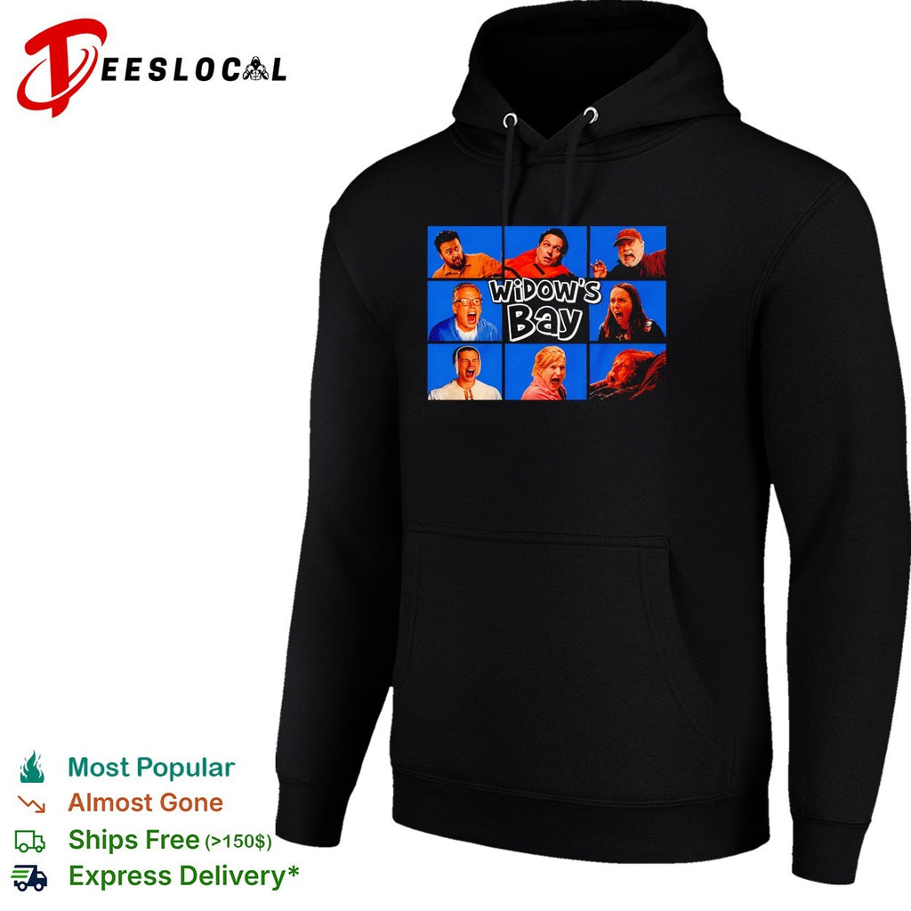 Widow’s Bay screaming cast parody poster shirt