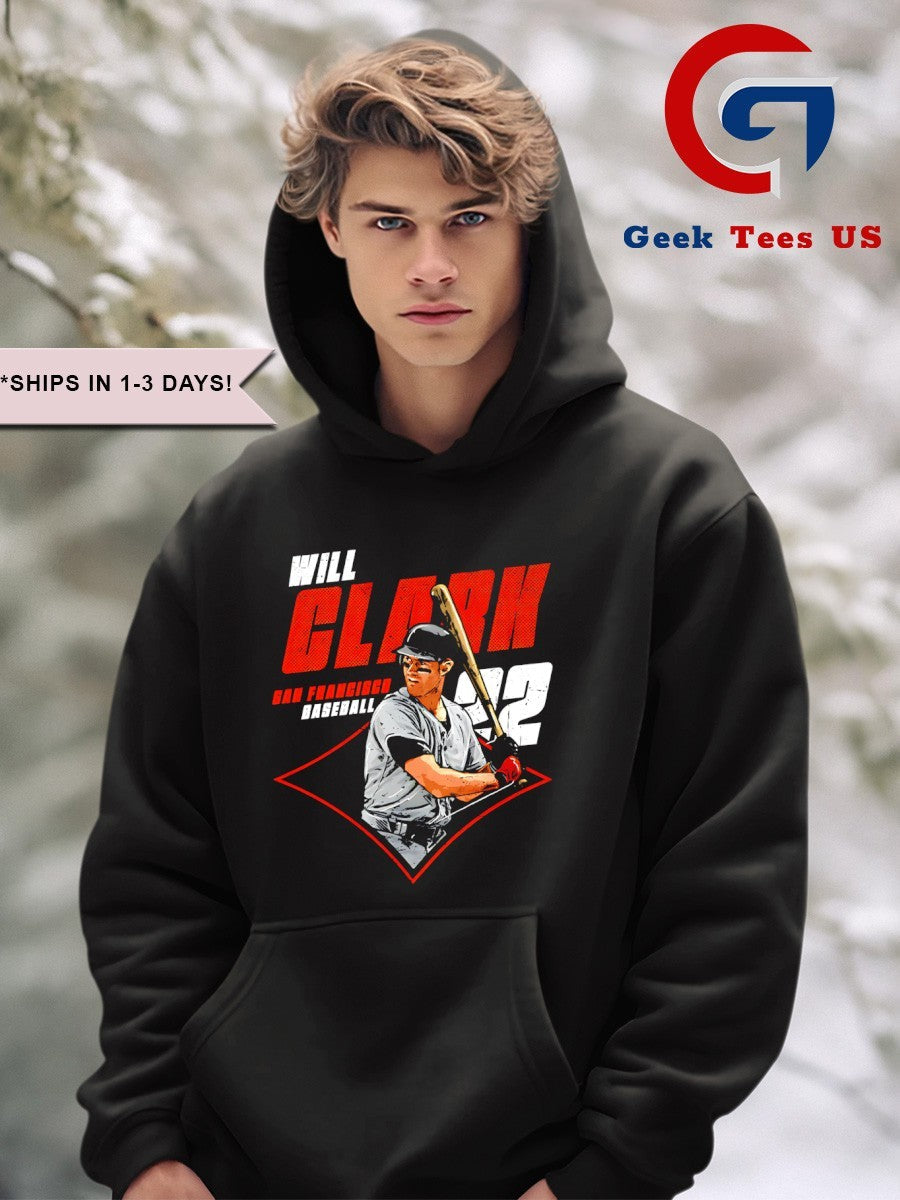 Will Clark player San Francisco Giants baseball shirt