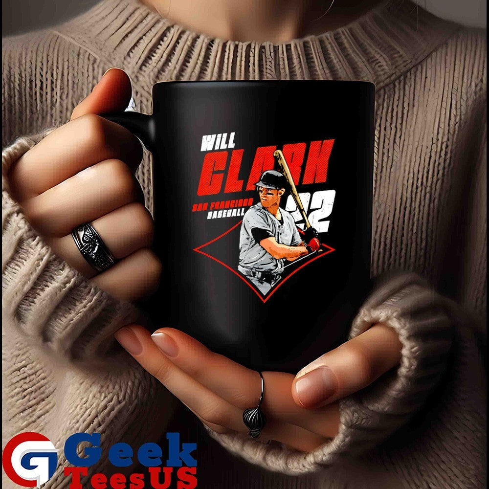Will Clark player San Francisco Giants baseball shirt