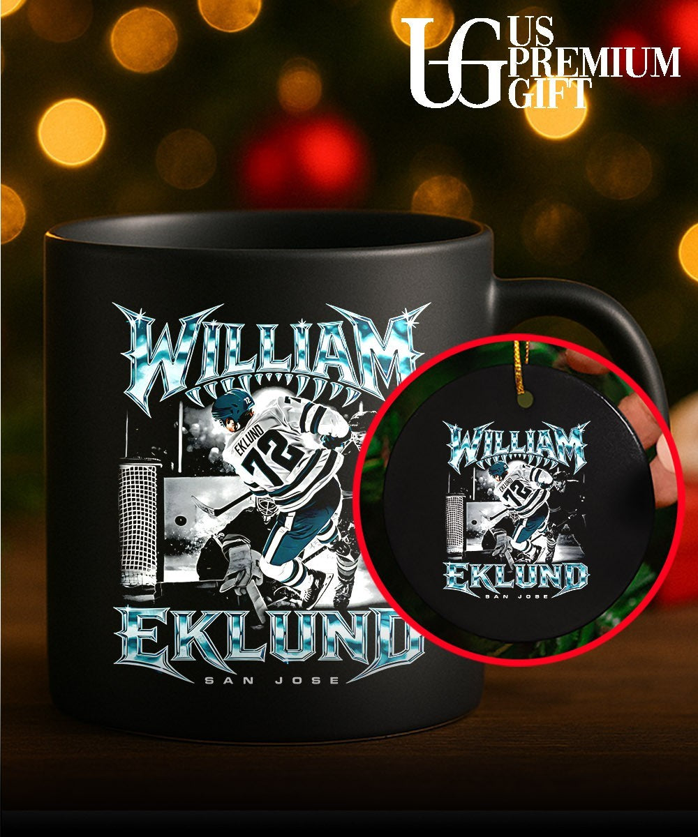 William Eklund San Jose Sharks Goal Of The Year signature graphic shirt