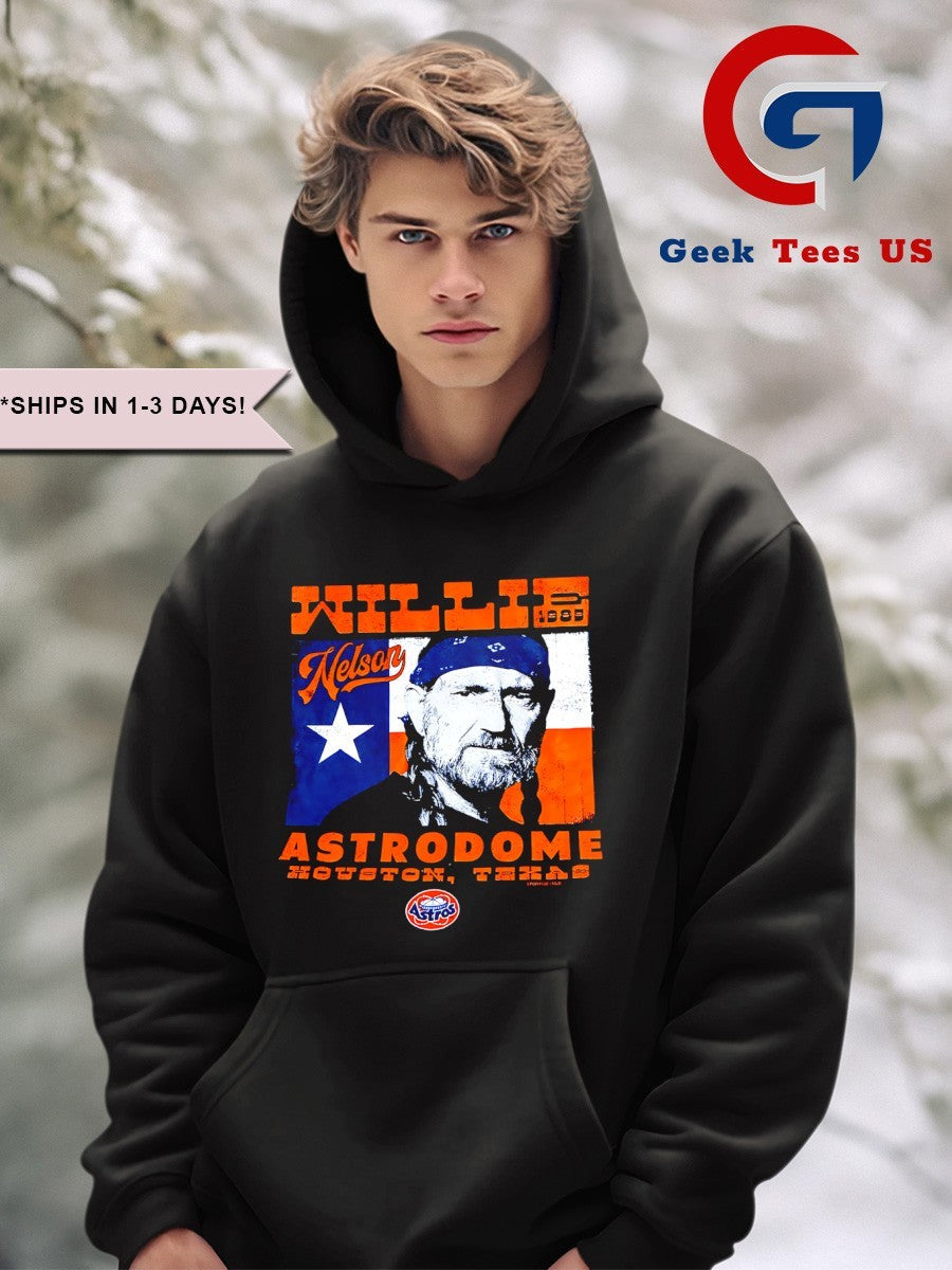 Willie Nelson Astrodome Houston Texas shirt