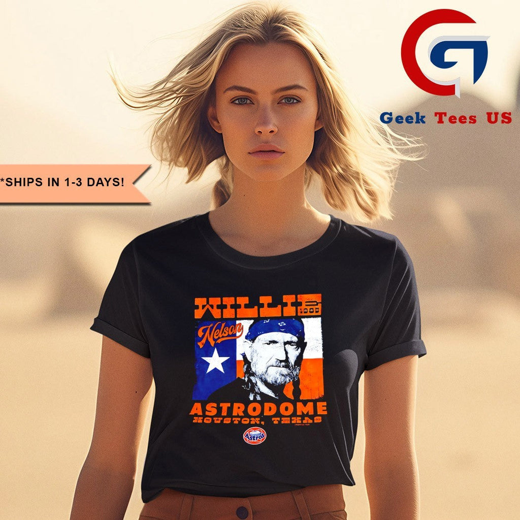 Willie Nelson Astrodome Houston Texas shirt