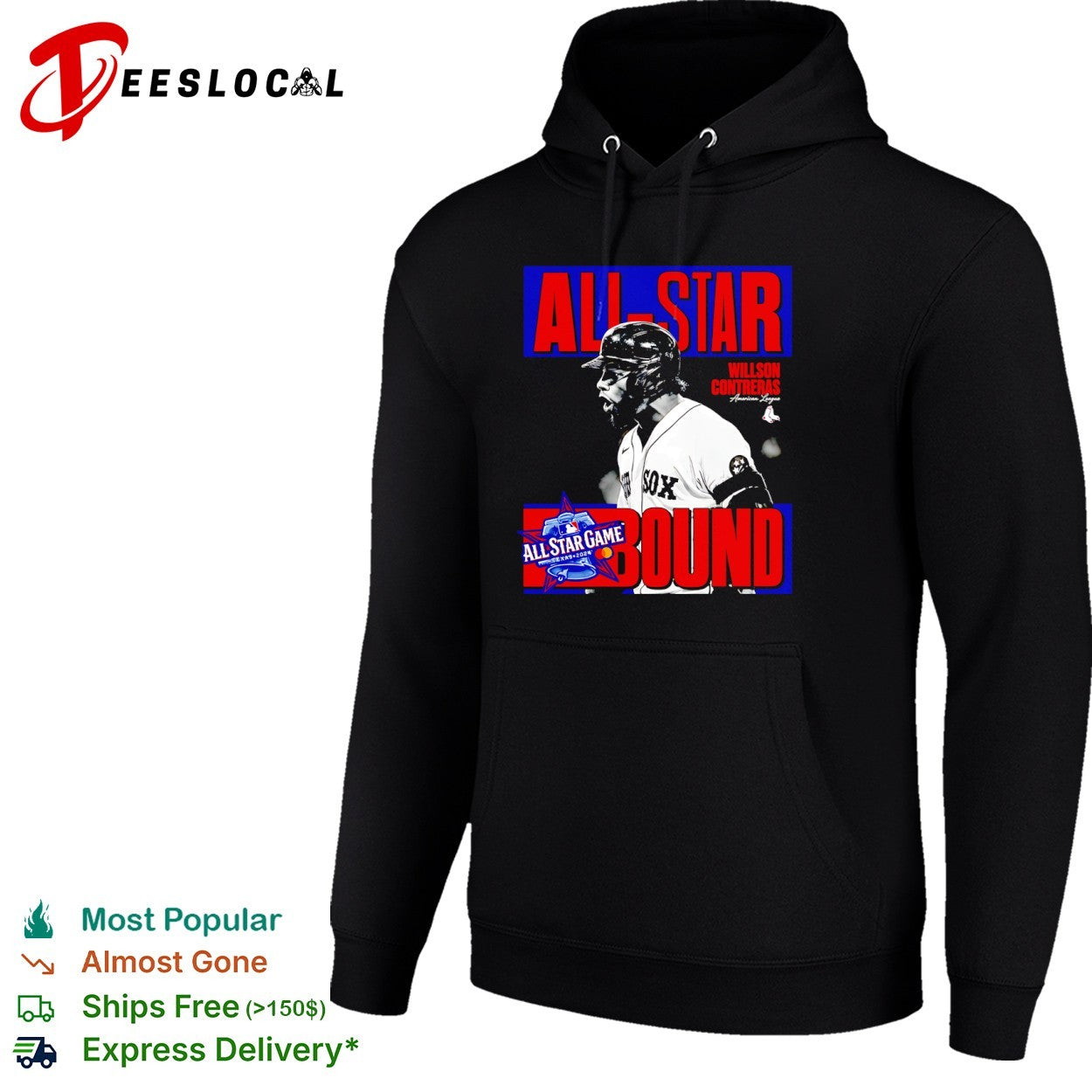 Willson Contreras All-Star Bound 2024 Texas American League shirt