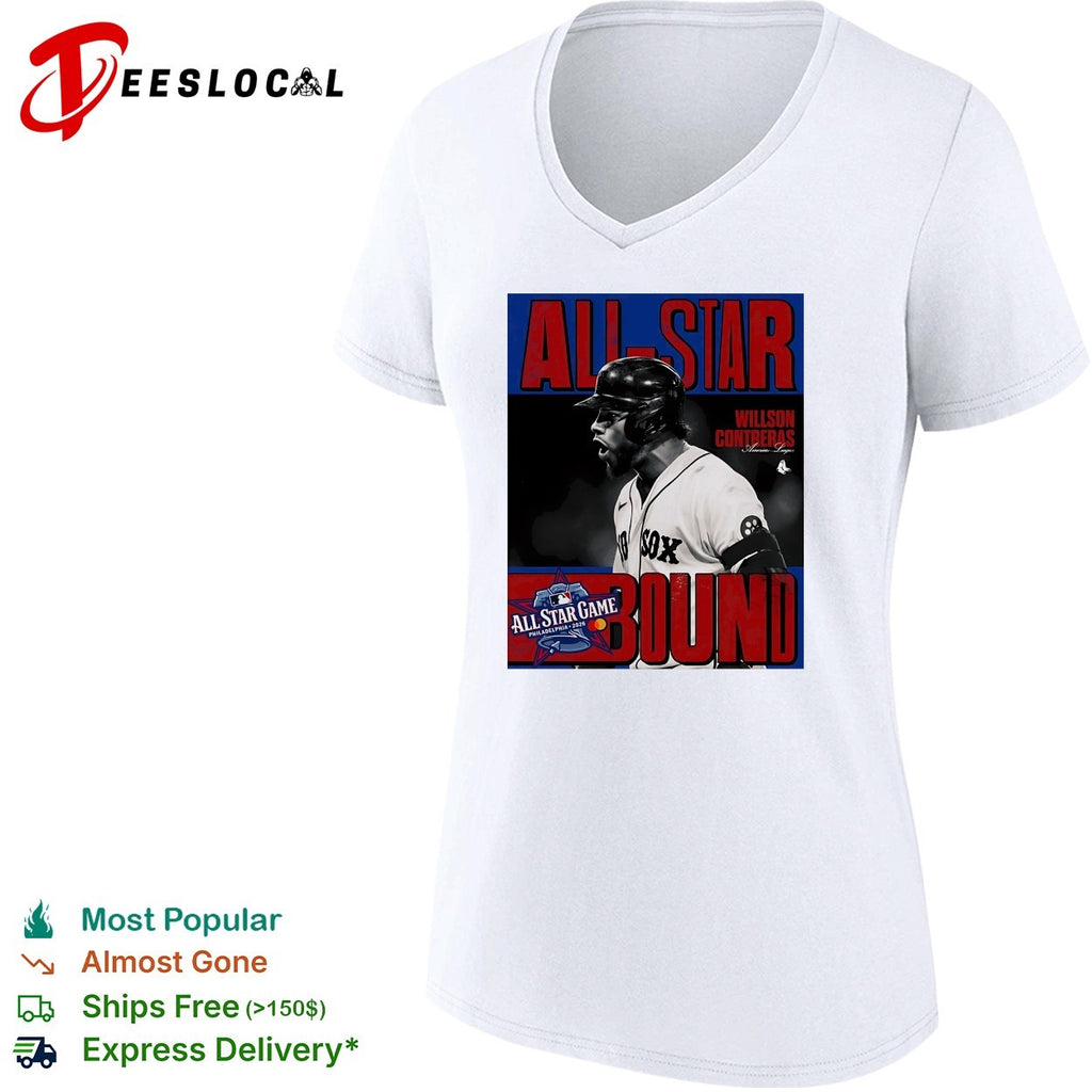 Willson Contreras Red Sox MLB All Star Game Bound 2026 Philadelphia shirt