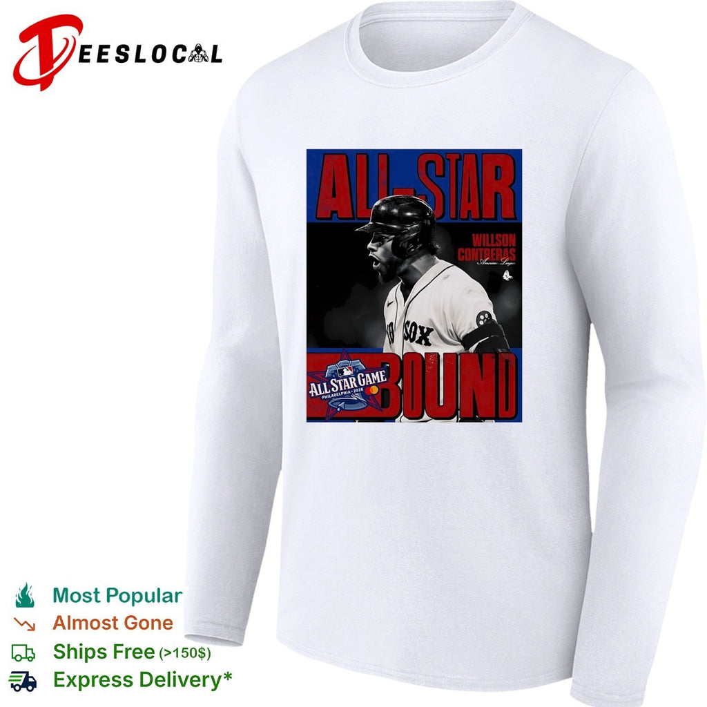 Willson Contreras Red Sox MLB All Star Game Bound 2026 Philadelphia shirt