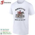 Winchester Drive In Theatre Santa Cowboy Christmas shirt