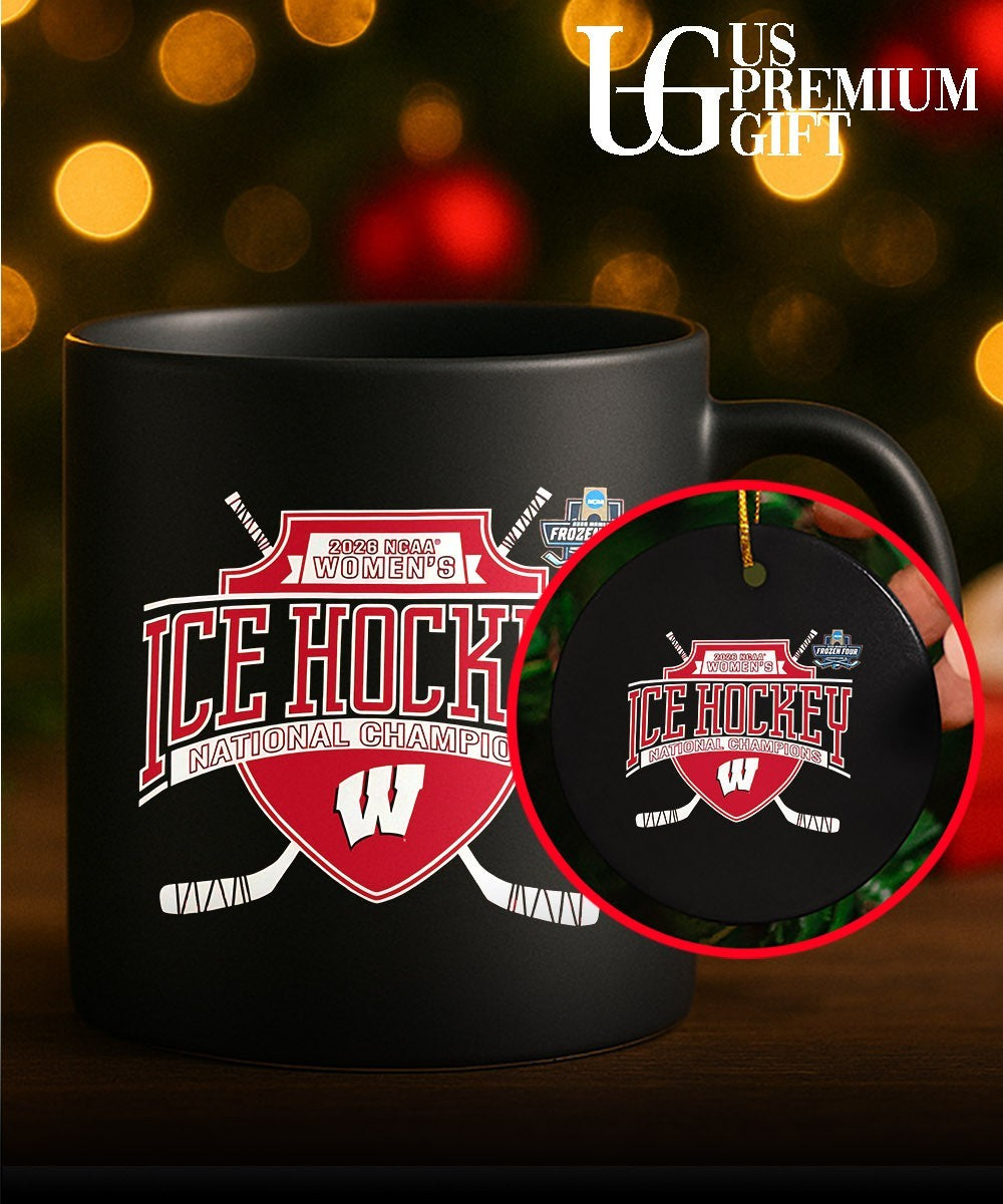 Wisconsin Badgers 2026 NCAA Frozen Four Women’s Ice Hockey National Champions shirt