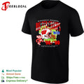 Wisconsin Badgers Big Ten champs helmet Bucky Badger mascot 98 99 shirt