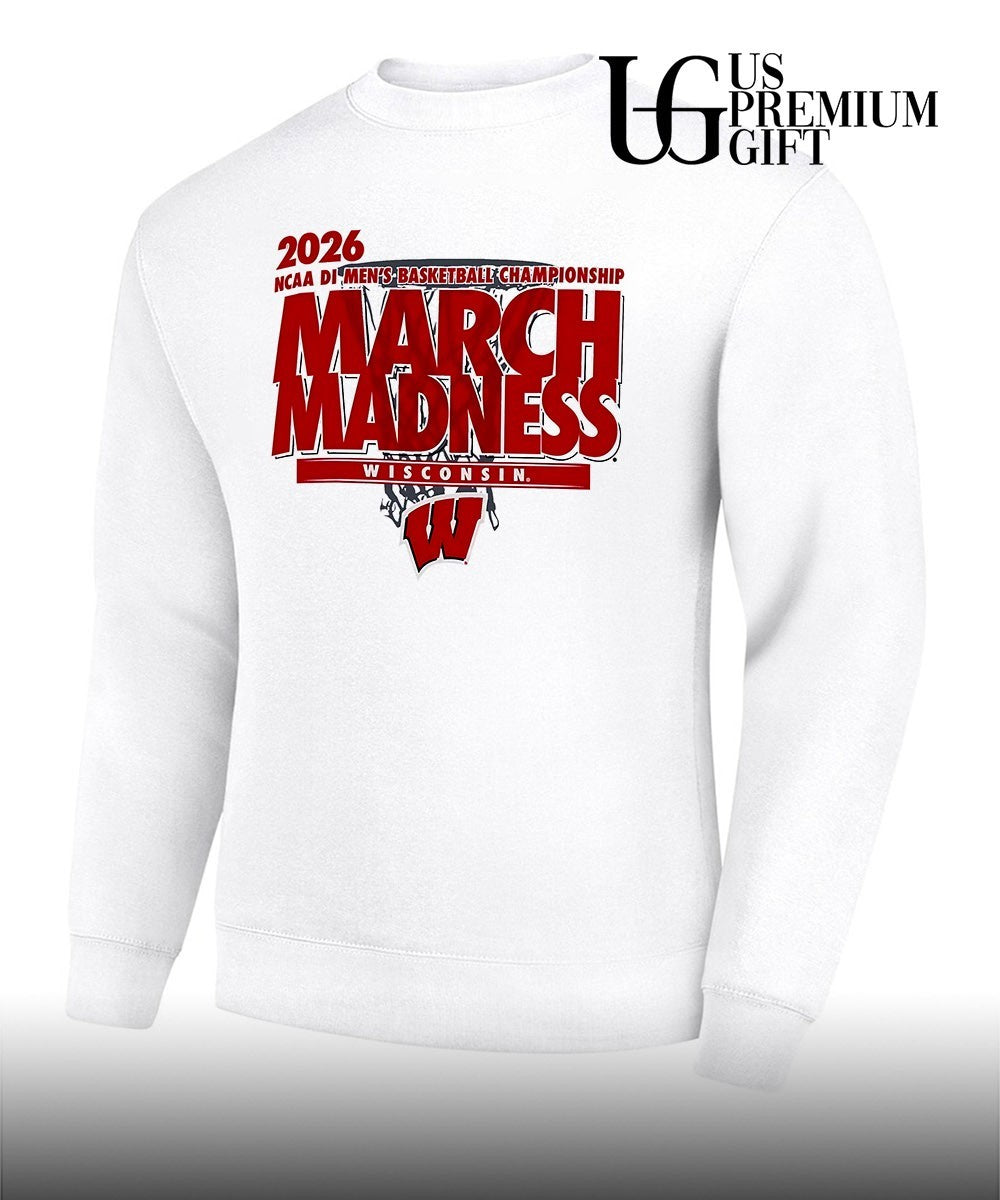 Wisconsin Badgers March Madness NCAA D1 Men’s basketball Championship 2026 shirt