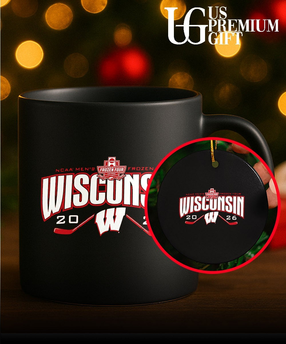 Wisconsin Badgers NCAA Men’s Frozen Four 2026 Las Vegas shirt