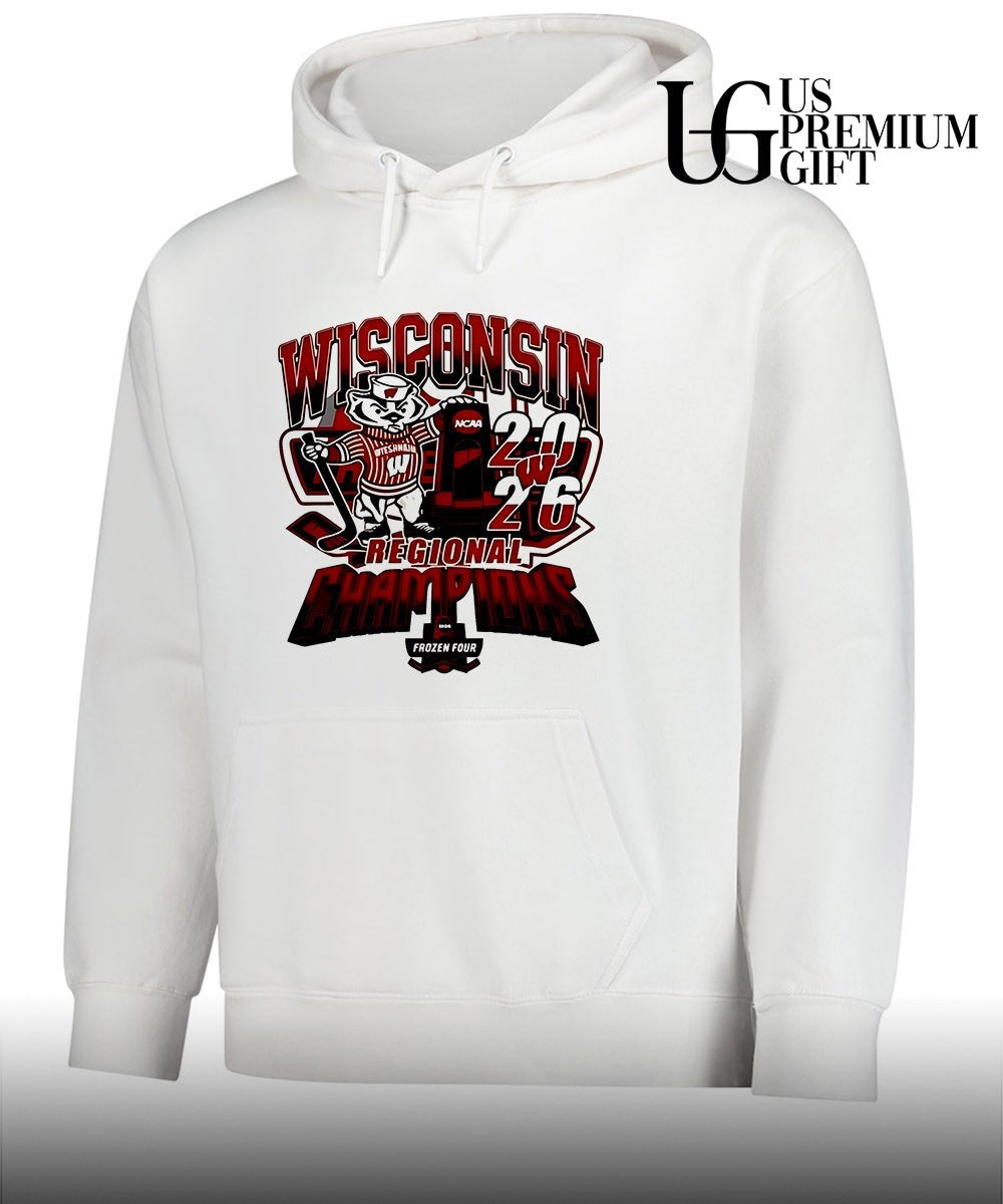 Wisconsin Badgers Regional Champions 2026 mascot shirt