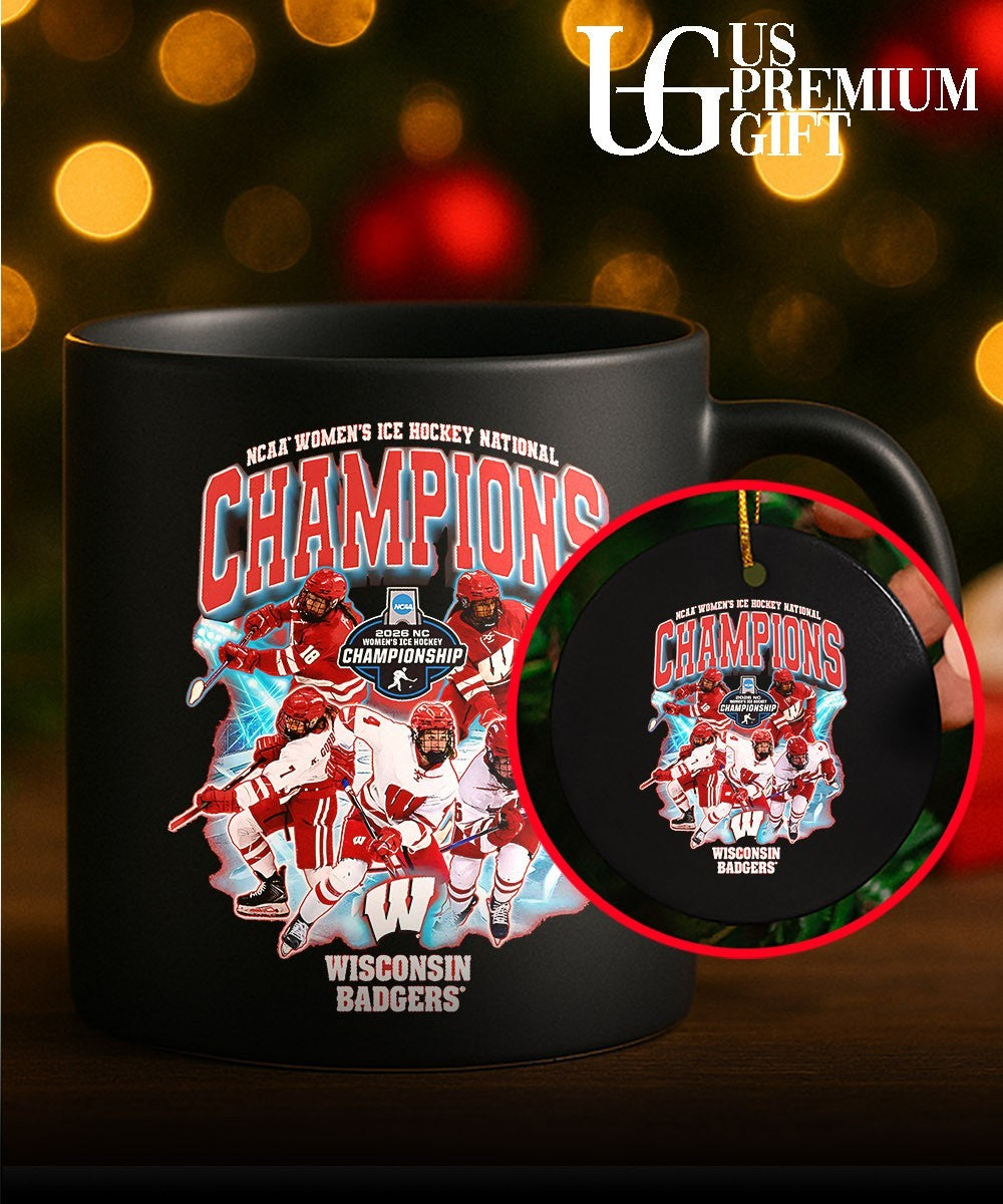Wisconsin Badgers Women’s Ice Hockey 2026 National Champions shirt