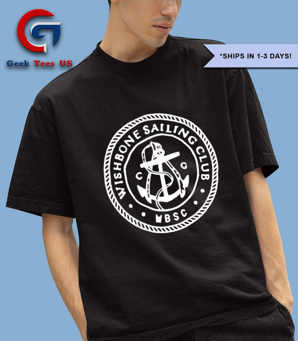 Wishbone Sailing Club WBSC logo shirt