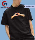 Without love there is no life Will Mahony love hands T-shirt