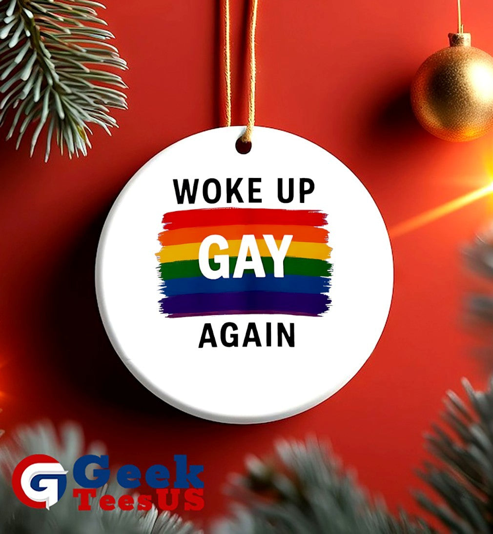 Woke Up Gay Again LGBT T-shirt