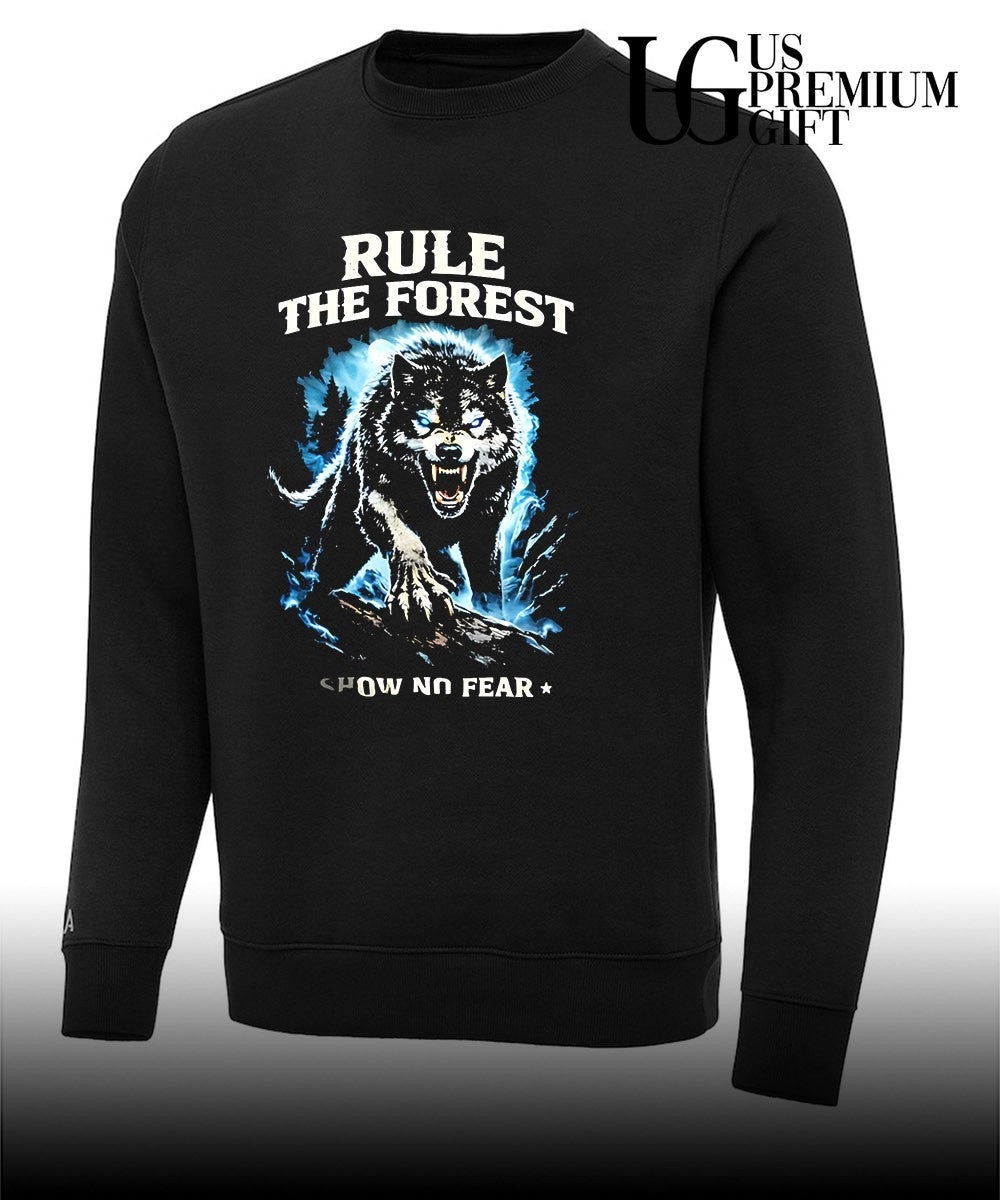 Wolf rule the forest show no fear shirt