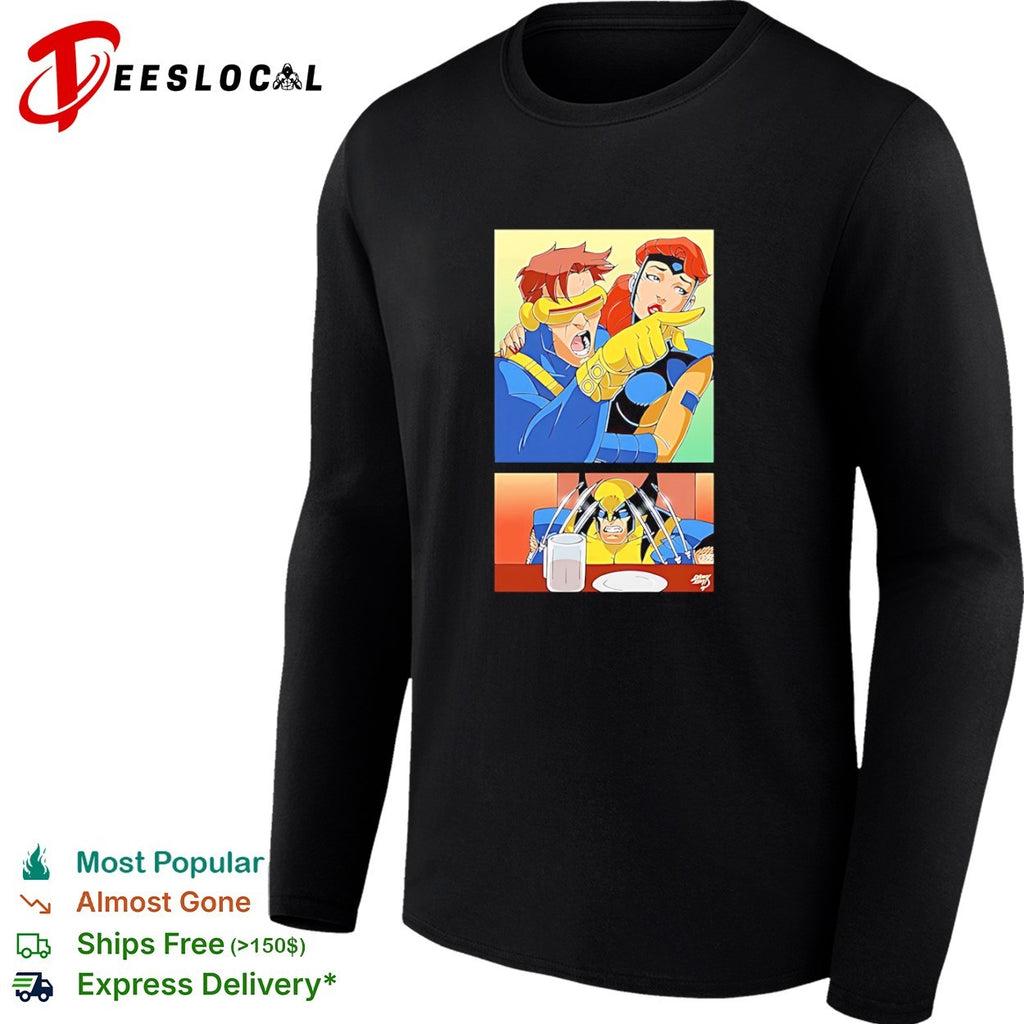 Wolverine Cyclops and Jean Grey X-Men Meme shirt