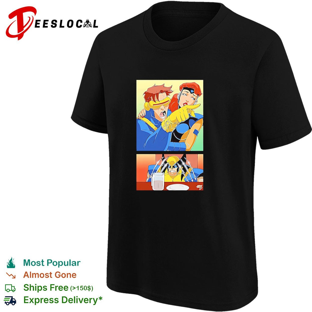 Wolverine Cyclops and Jean Grey X-Men Meme shirt