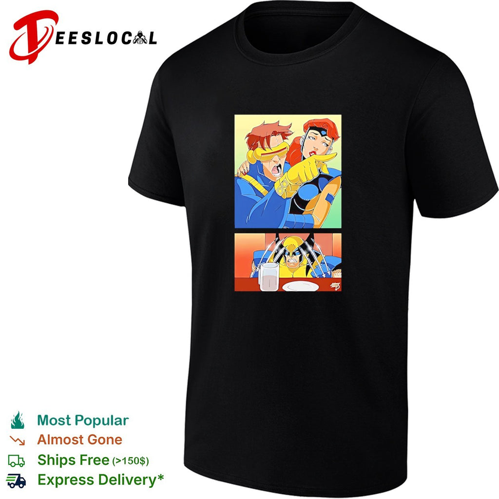 Wolverine Cyclops and Jean Grey X-Men Meme shirt