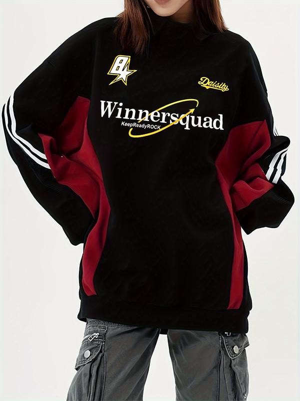 Women's Y2K Sweatshirt, Casual Fashion Top, Comfortable Daily Wear, Stylish Women's Clothing, Perfect for Everyday Use