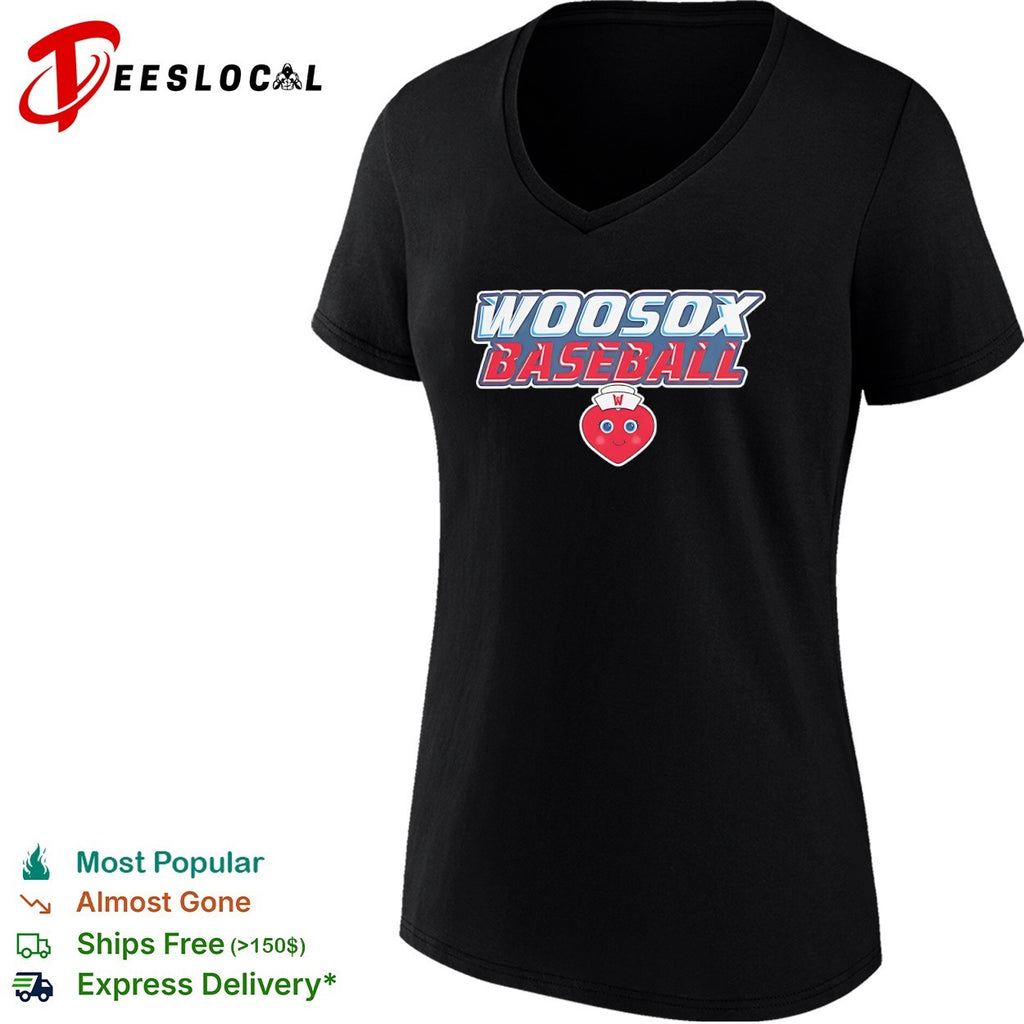 Woosox Baseball Heart Mascot Worcester Red Sox shirt