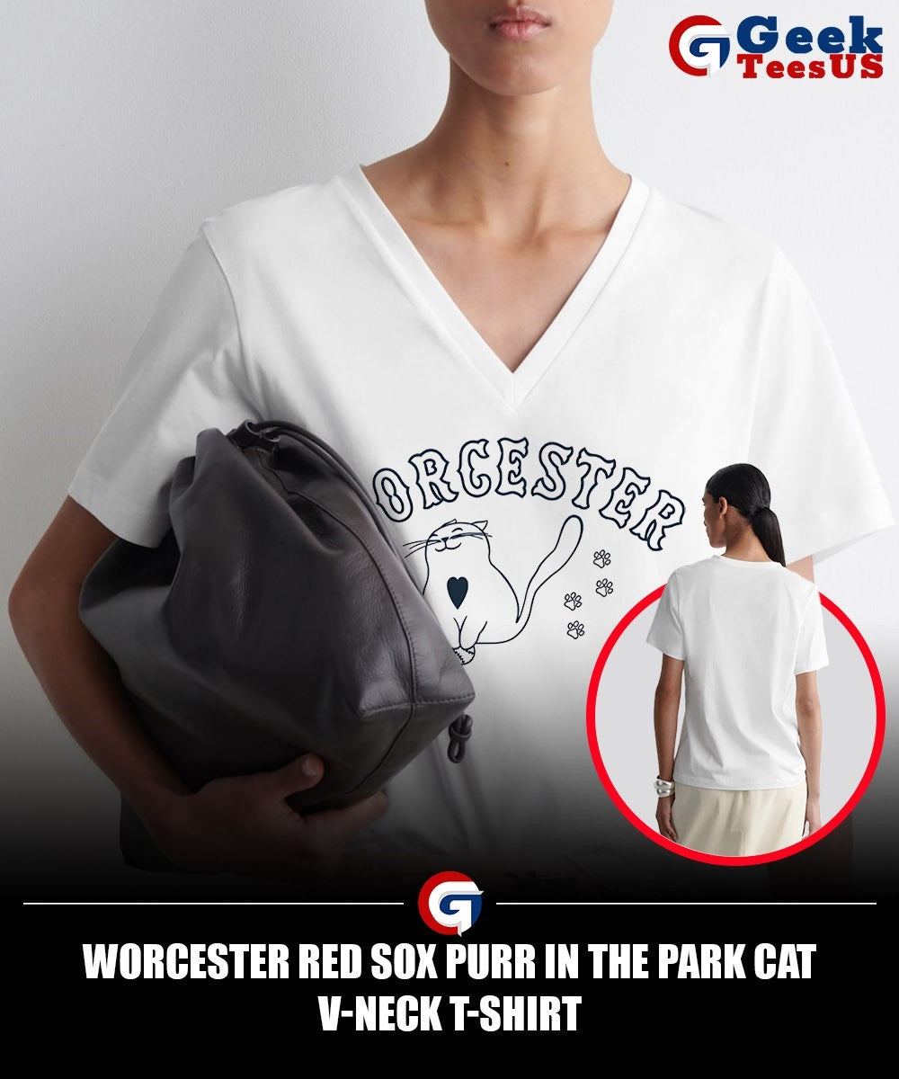 Worcester Red Sox purr in the park cat shirt