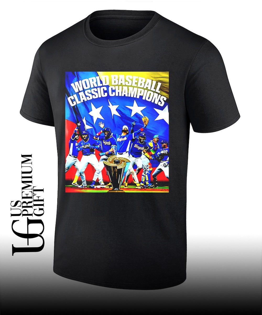 World Baseball Classic 2026 Venezuelas Team Champions glory moment shirt