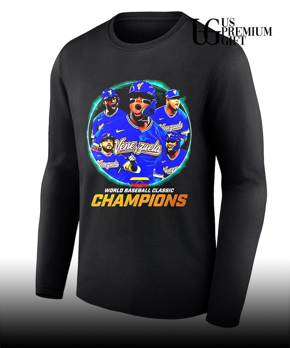 World Baseball Classic Champions 2026 Venezuela baseball shirt